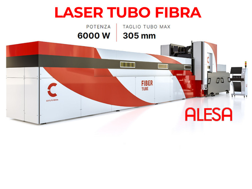 ALESA LASER TUBO LUCCA realizzazione componenti macchine per cartiere
